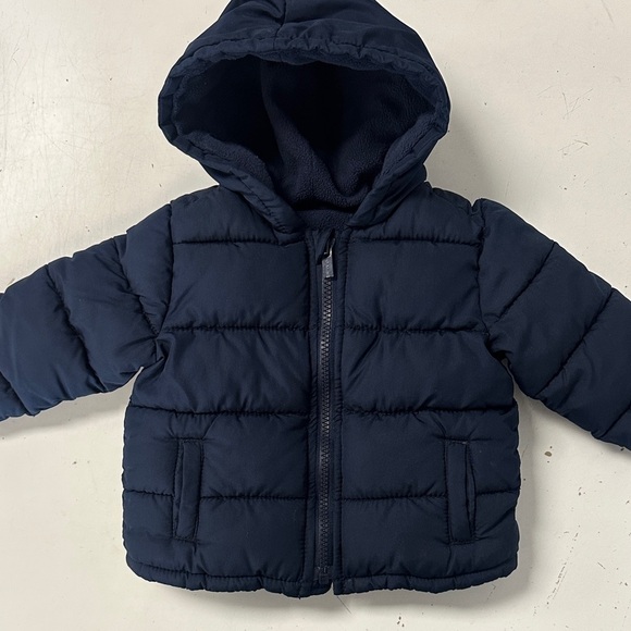 Old Navy Frost Free Winter Ski Snow puffer jacket 6-12m unisex - Picture 1 of 3